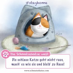 Schmatzekatze #stayhome